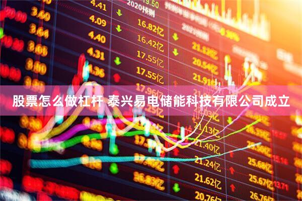 股票怎么做杠杆 泰兴易电储能科技有限公司成立